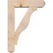 Ekena Millwork Funston Craftsman Smooth Bracket w/ Offset Brace, Douglas Fir, 7 1/2"W x 30"D x 42"H BKT0806X30X42FST04SDF - alternate 2